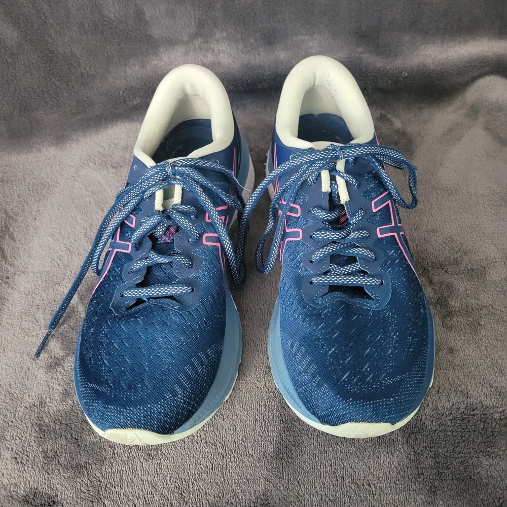 ASICS Women's Blue Running Shoes - Picture 4 of 9